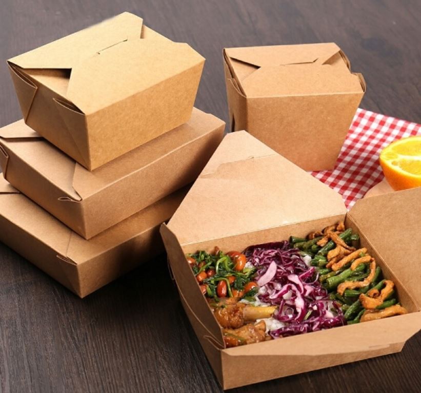 Thức ăn đựng trong hộp giấy là lựa chọn tốt nhất
