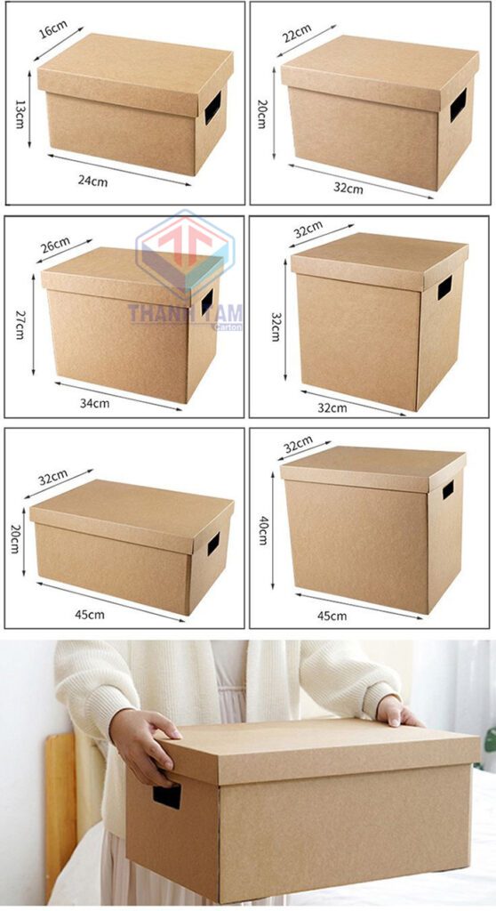 Đặt hàng thùng giấy Carton & hộp giấy các loại theo yêu cầu HCM