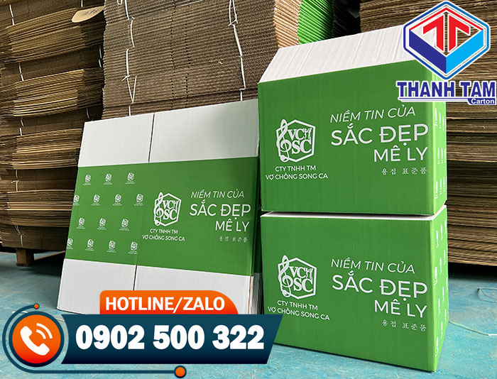 Nhà cung cấp thùng carton & hộp giấy in Offset, in Flexo chất lượng tại TPHCM