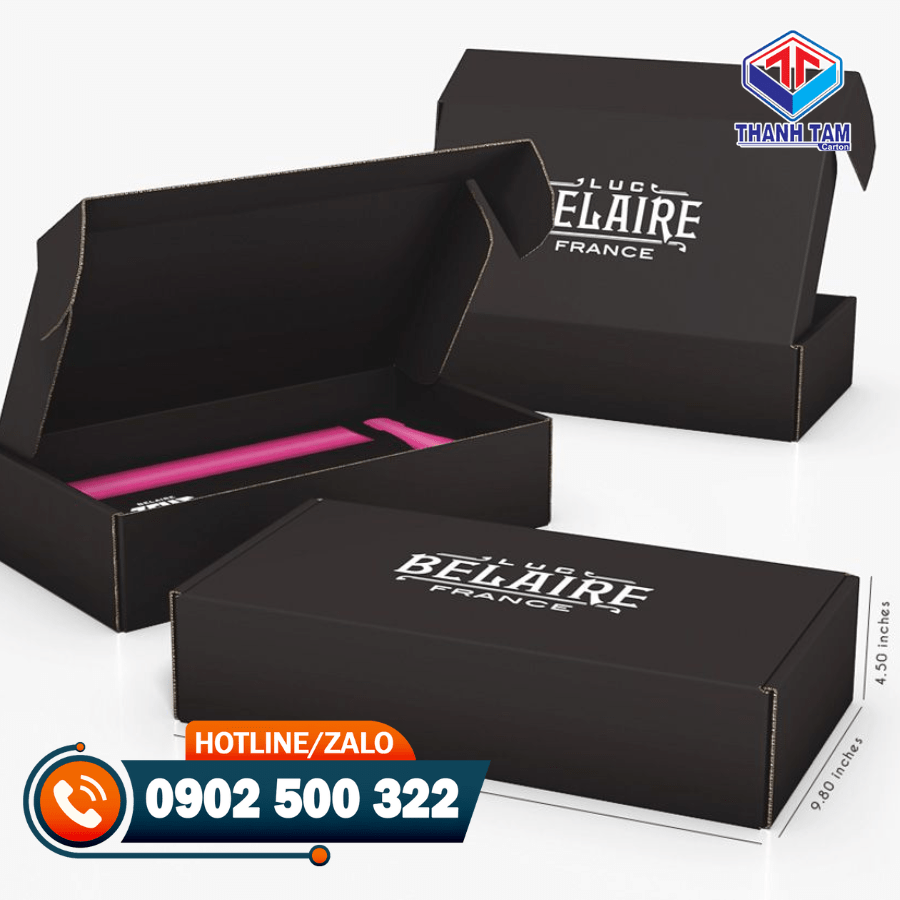 hộp carton đen