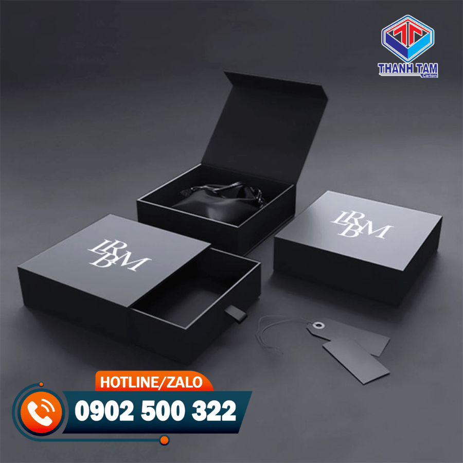 hộp carton đen