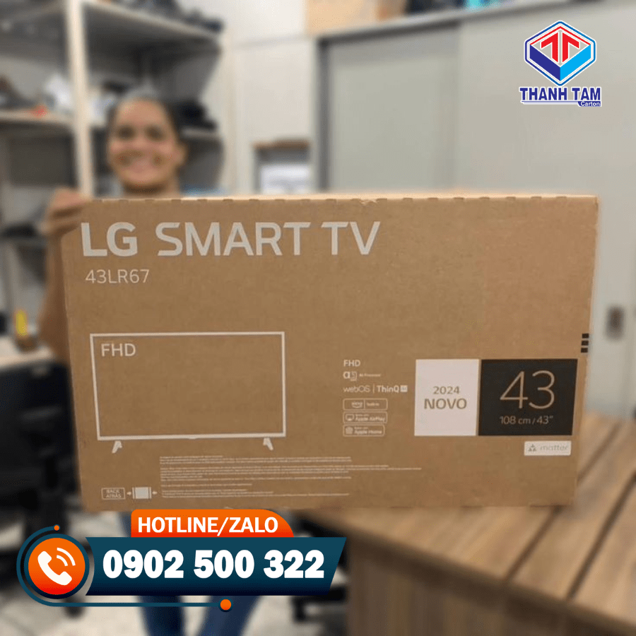 thùng carton đựng tivi