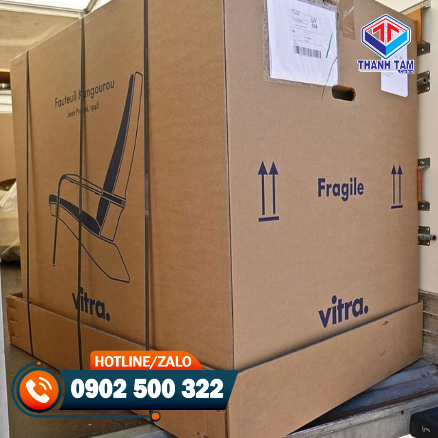 thùng giấy carton khổ lớn