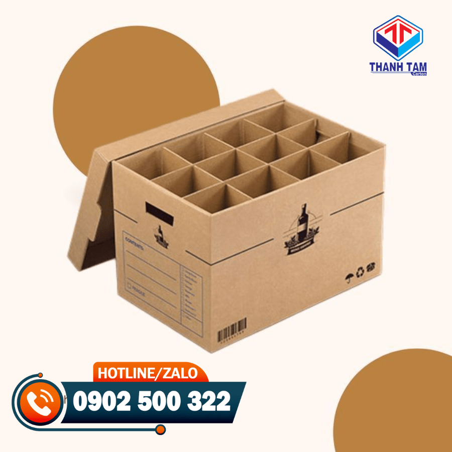 thùng giấy vách ngăn