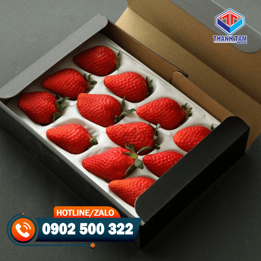 hộp giấy đựng trái cây