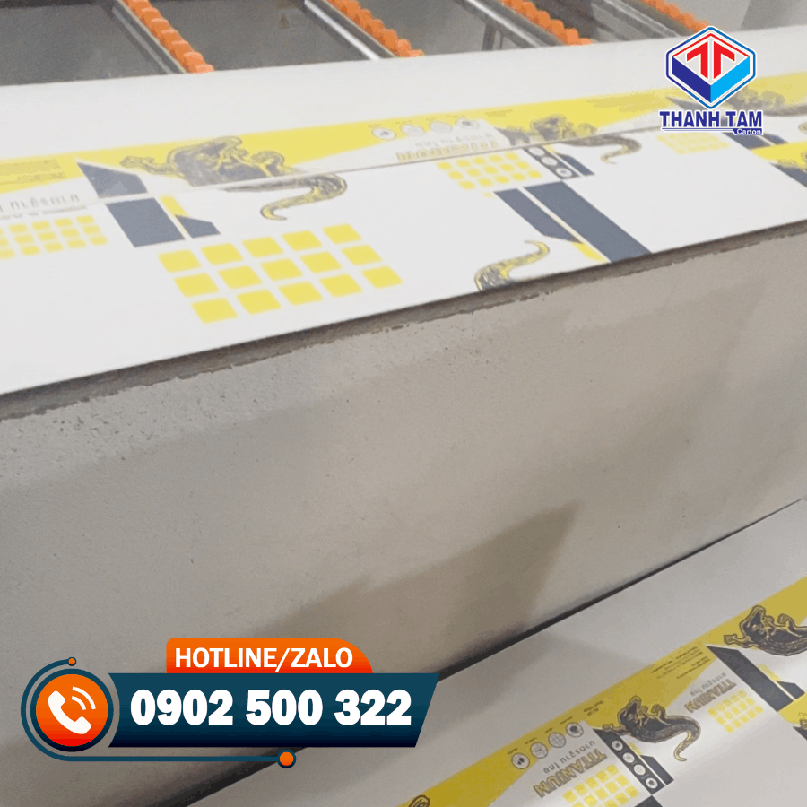 thùng giấy carton keo chà ron