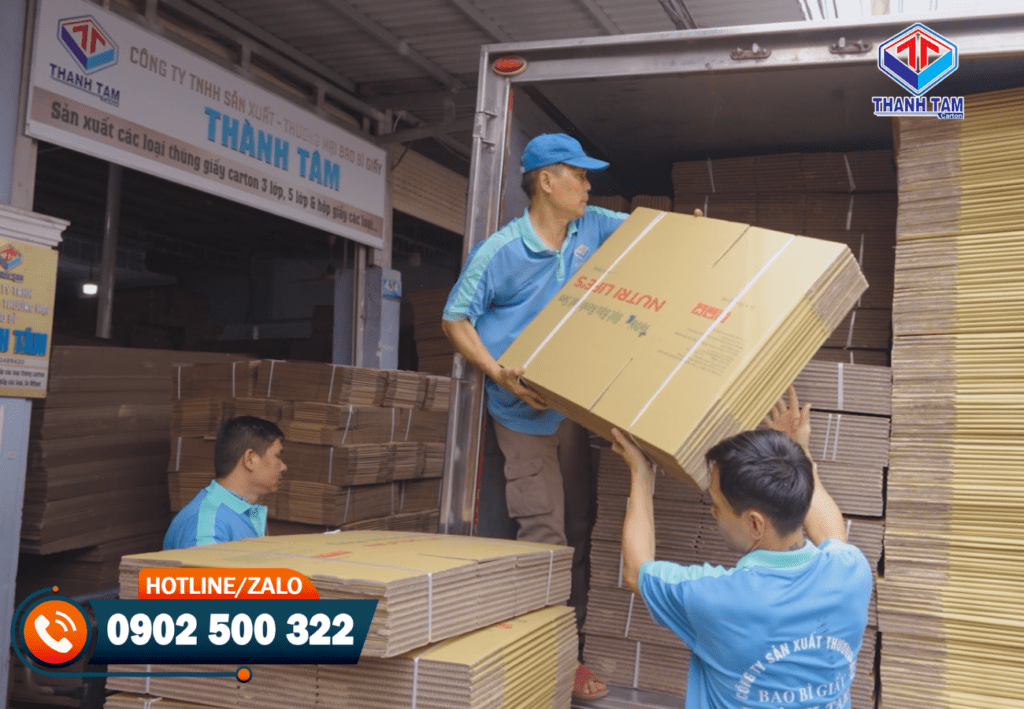 sản xuất bao bì giấy