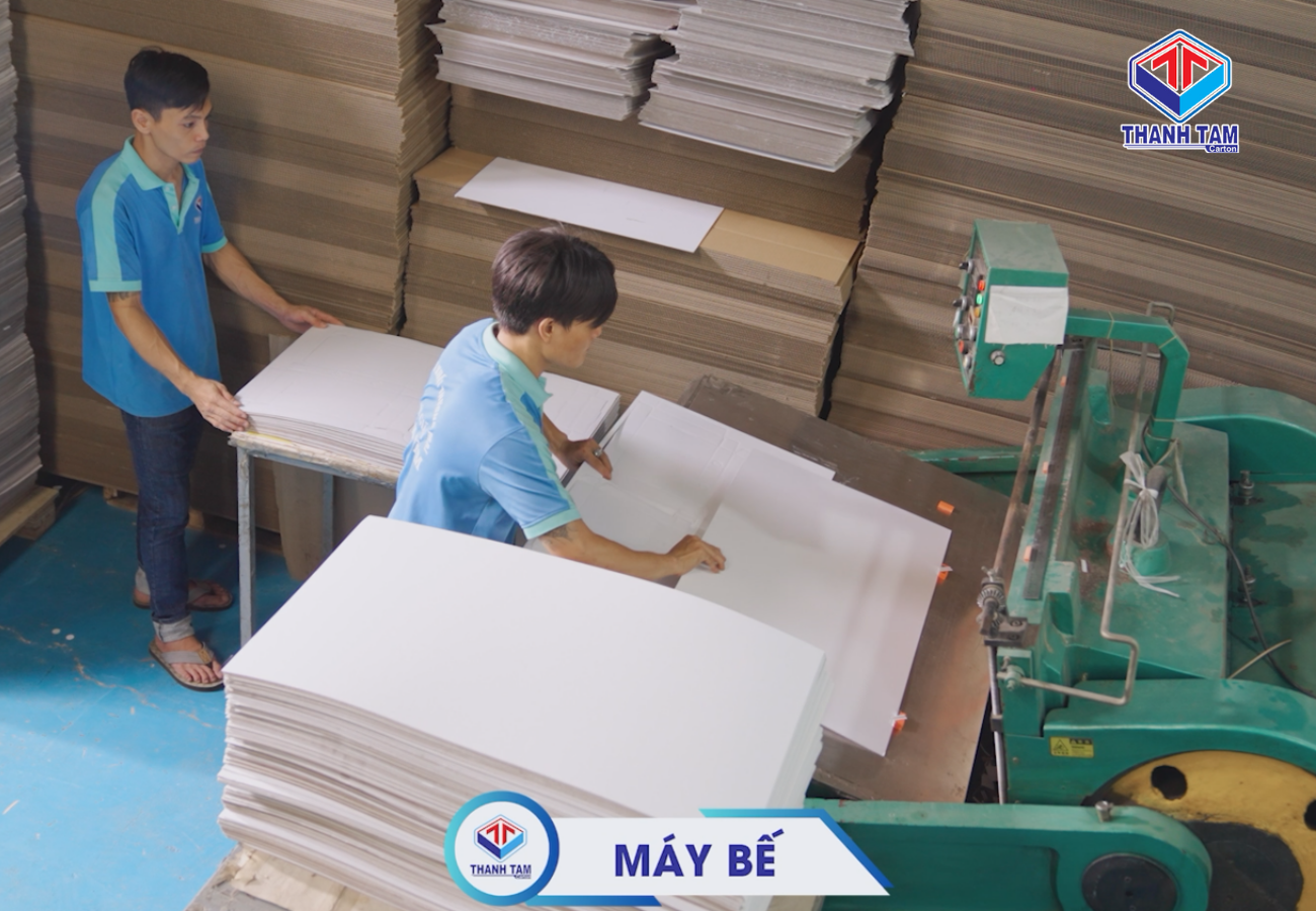 xưởng sản xuất bao bì giấy