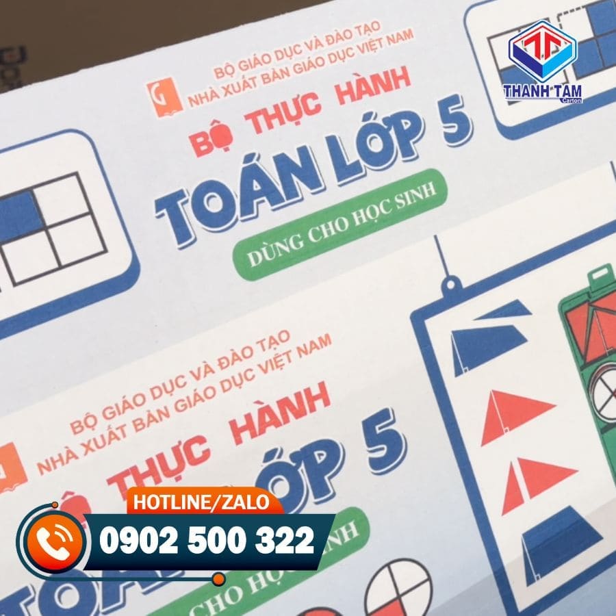 Thùng carton in nhiều màu