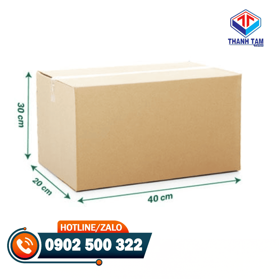 thùng carton 40x30x20