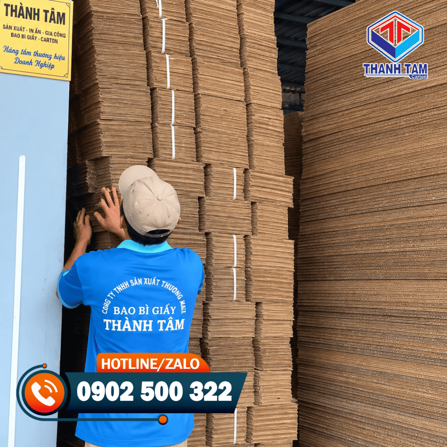 thùng carton đựng sữa gạo