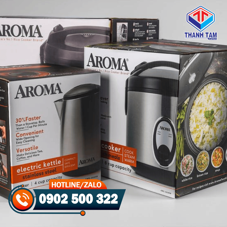 hộp carton đựng nồi cơm điện