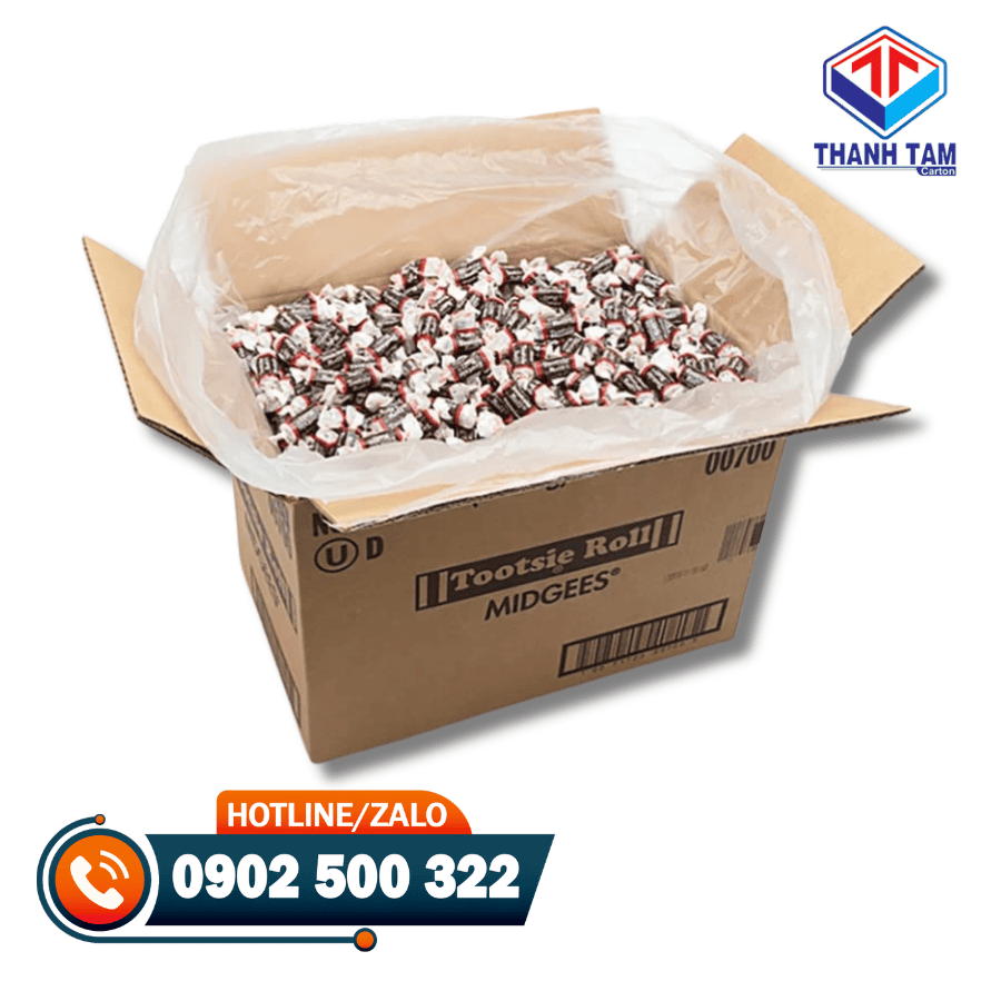thùng carton đựng bánh kẹo